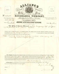 Alliance British and Foreign Life and Fire Assurance Co.